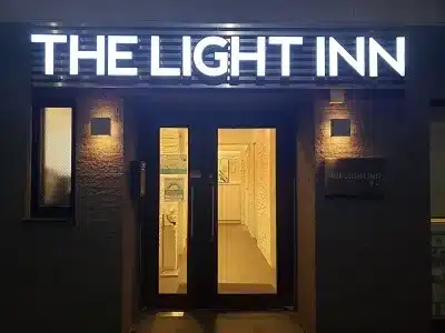 HOTEL THE LIGHT INN様-正面